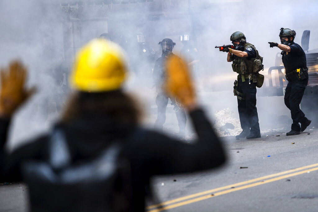 APTOPIX Minneapolis Police Death Protest Pittsburgh